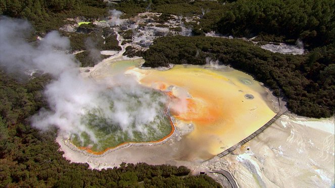 Neuseeland von oben - Ein Paradies auf Erden - Southern North Island and Volcanic Plateau - Z filmu