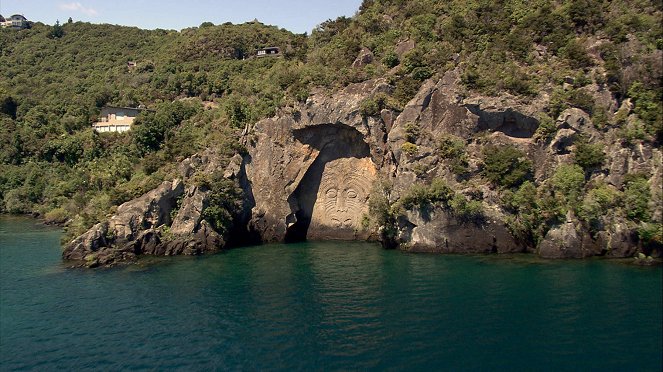 Neuseeland von oben - Ein Paradies auf Erden - Southern North Island and Volcanic Plateau - Do filme