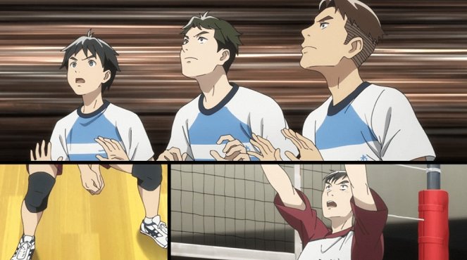 2.43: Seiin High School Boys Volleyball Team - Childhood Yuni and Chika - Photos