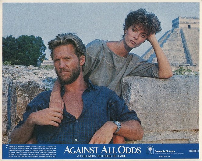 Against All Odds - Lobby Cards - Jeff Bridges, Rachel Ward