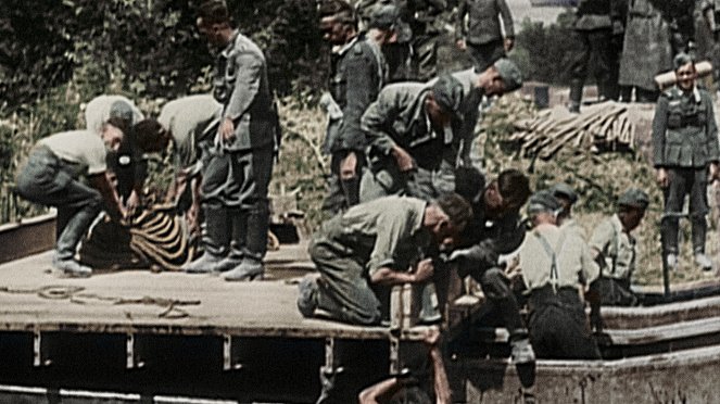 A II. világháború legjelentősebb eseményei színesben - Villámháború - Filmfotók