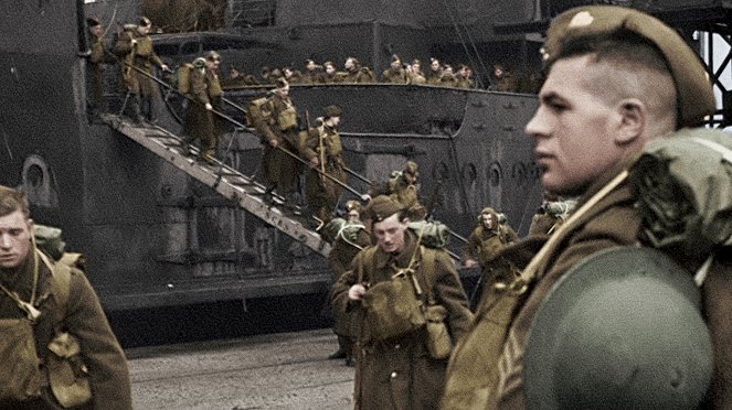 A II. világháború legjelentősebb eseményei színesben - Villámháború - Filmfotók