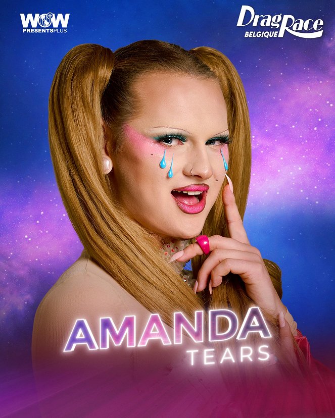 Drag Race Belgique - Werbefoto - Amanda Tears