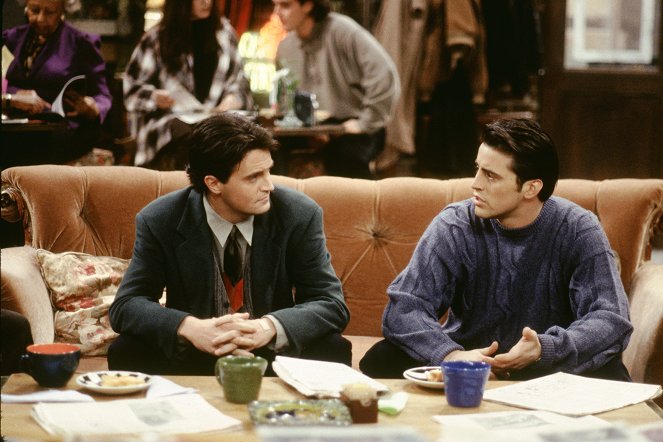 Friends - The One with Two Parts: Part 2 - Van film - Matthew Perry, Matt LeBlanc