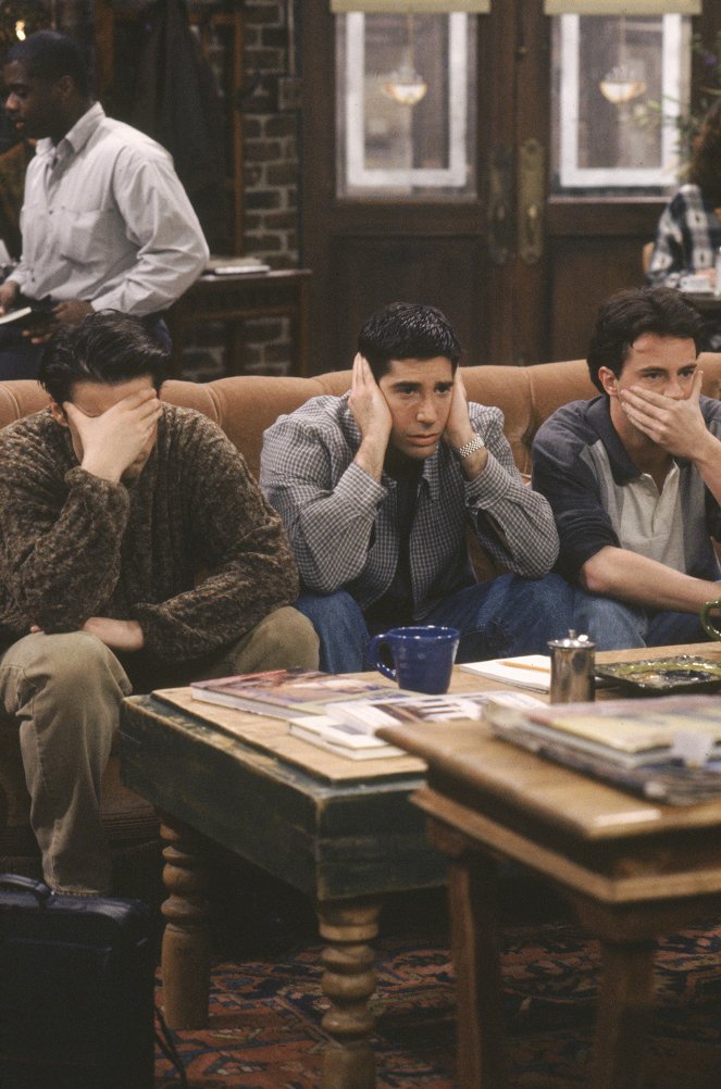 Friends - Season 1 - The One with the Fake Monica - Photos - David Schwimmer, Matthew Perry