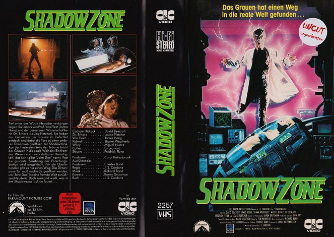 Shadowzone - Borítók