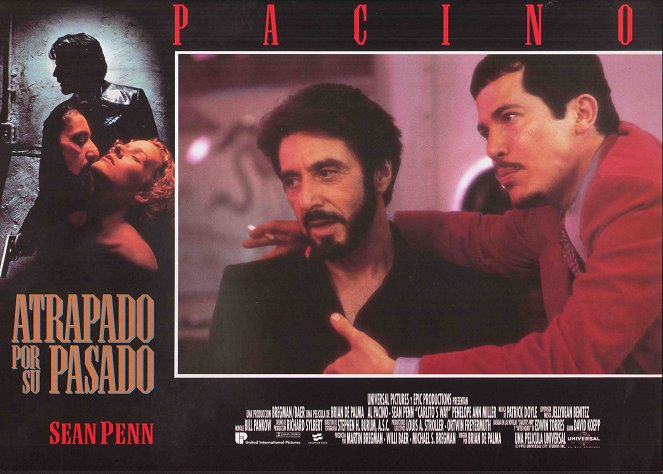 Życie Carlita - Lobby karty - Al Pacino, John Leguizamo