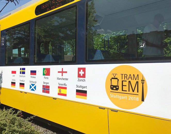 Eisenbahn-Romantik - Straßenbahn-Europameisterschaft in Stuttgart - Van film