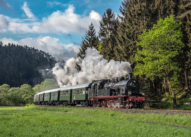 Eisenbahn-Romantik - Dampfspektakel Trier und Abschied bei der Waldenburgerbahn - Film
