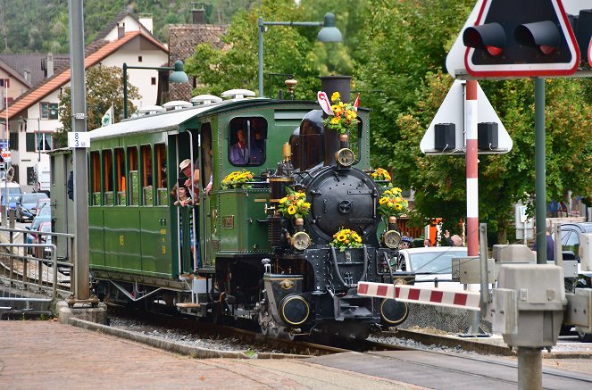 Eisenbahn-Romantik - Dampfspektakel Trier und Abschied bei der Waldenburgerbahn - Photos