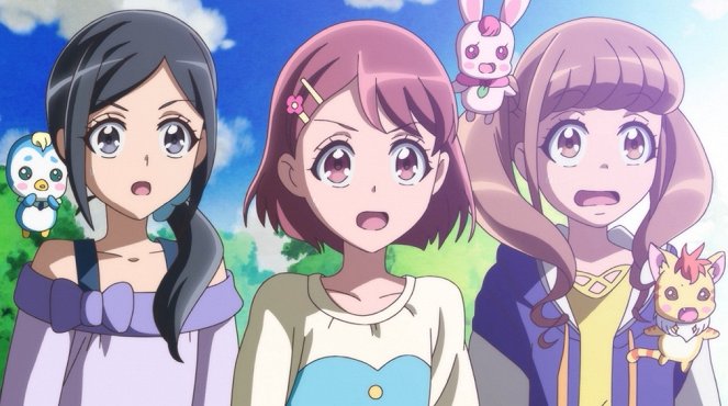 Healin' Good Pretty Cure - Save Rate. Wind of Prayer and Miracle Girl. - Photos
