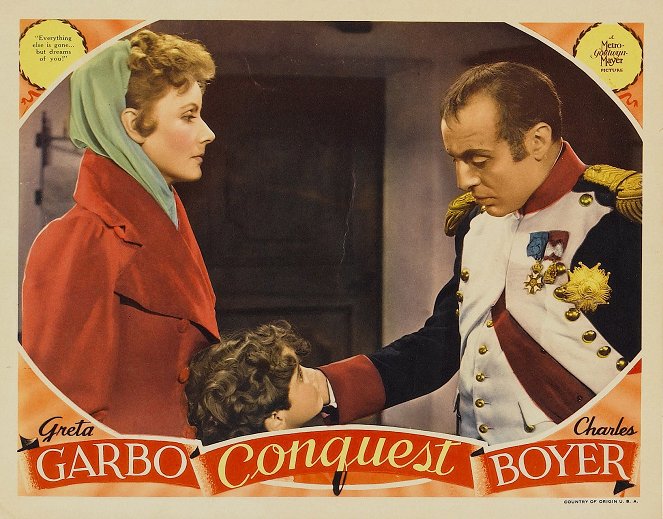 Conquest - Lobbykaarten - Greta Garbo, Charles Boyer