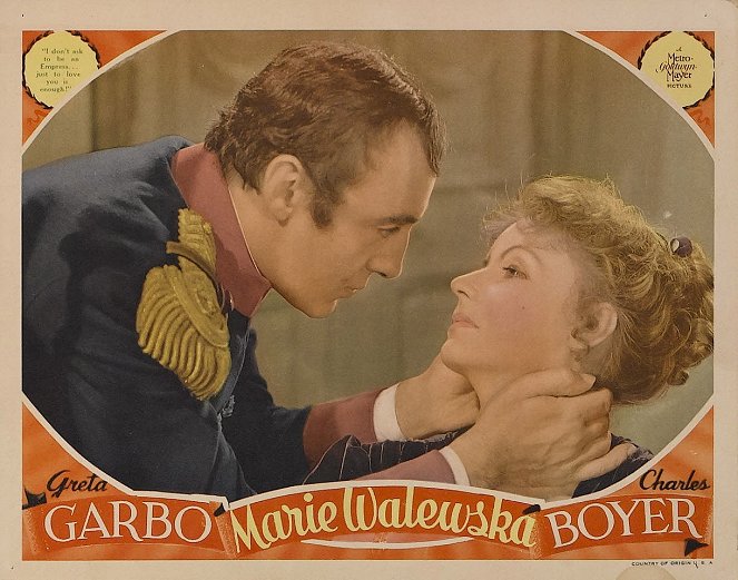 Conquest - Lobby karty - Charles Boyer, Greta Garbo