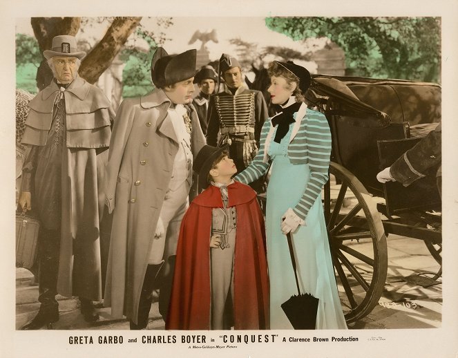 Marie Walewska - Cartes de lobby - Charles Boyer, Scotty Beckett, Greta Garbo