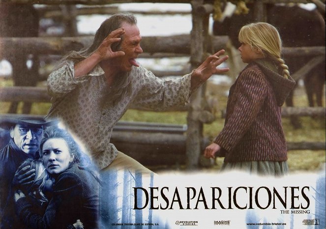 Les Disparues - Cartes de lobby - Tommy Lee Jones, Jenna Boyd