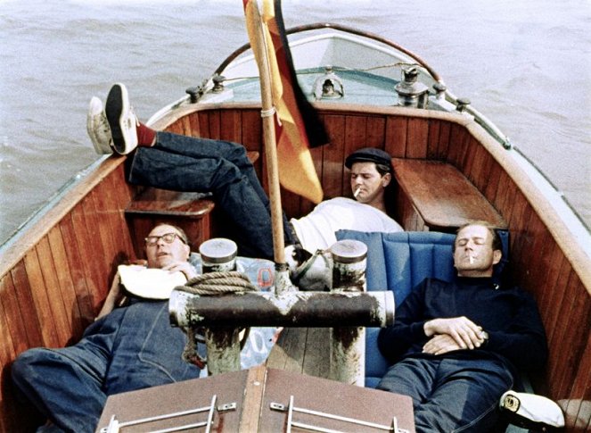 Drei Mann in einem Boot - Filmfotók - Heinz Erhardt, Walter Giller, Hans Joachim Kulenkampff