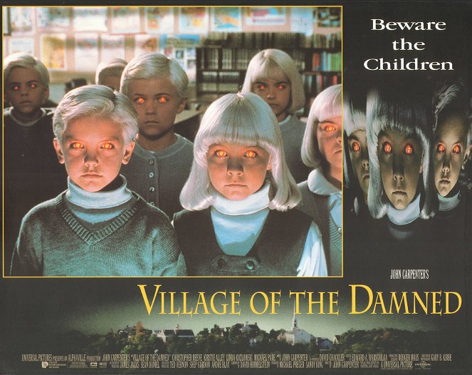 Le Village des damnés - Cartes de lobby