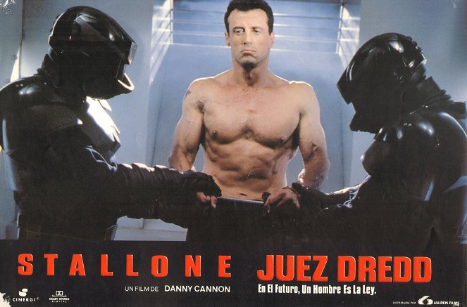 Judge Dredd - Cartes de lobby - Sylvester Stallone