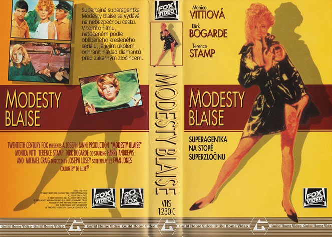 Modesty Blaise, superagente femenino - Carátulas
