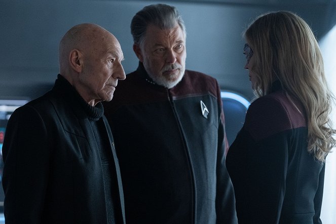 Star Trek: Picard - Następne pokolenie - Z filmu - Patrick Stewart, Jonathan Frakes