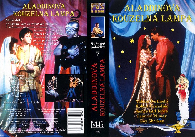 Faerie Tale Theatre - Aladdin and His Wonderful Lamp - Borítók