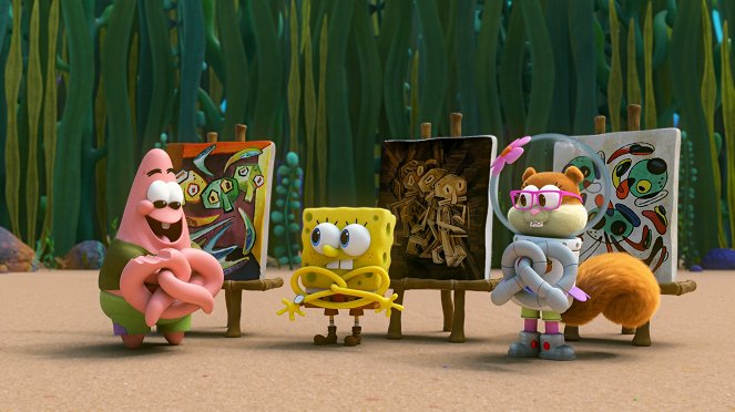 Korálový tábor: Spongebob na dně mládí - Painting with Squidward / Kamp Kow - Z filmu