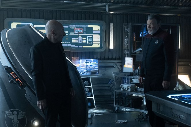 Star Trek: Picard - Season 3 - Disengage - Photos - Patrick Stewart, Jonathan Frakes