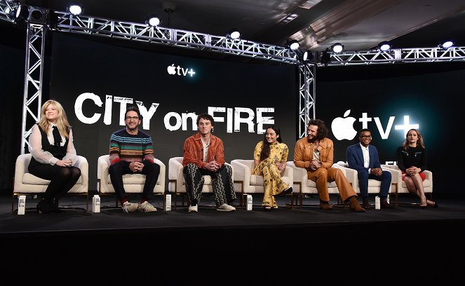 City on Fire - De eventos - Apple TV+ 2023 Winter TCA Tour at The Langham Huntington Pasadena on January 18, 2023