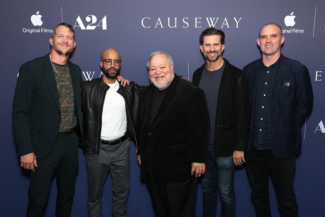 Causeway - Events - Apple Original Films and A24 special screening of “Causeway” at The Metrograph Theatre" on February11, 2022 - Russell Harvard, Stephen McKinley Henderson, Frederick Weller