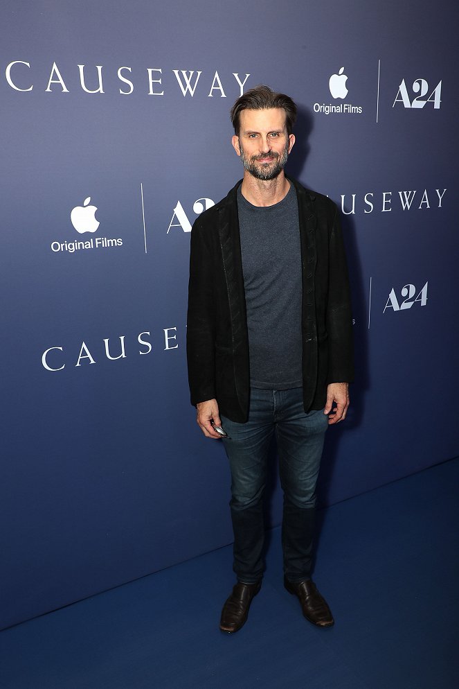 Mosty - Z akcí - Apple Original Films and A24 special screening of “Causeway” at The Metrograph Theatre" on February11, 2022 - Frederick Weller