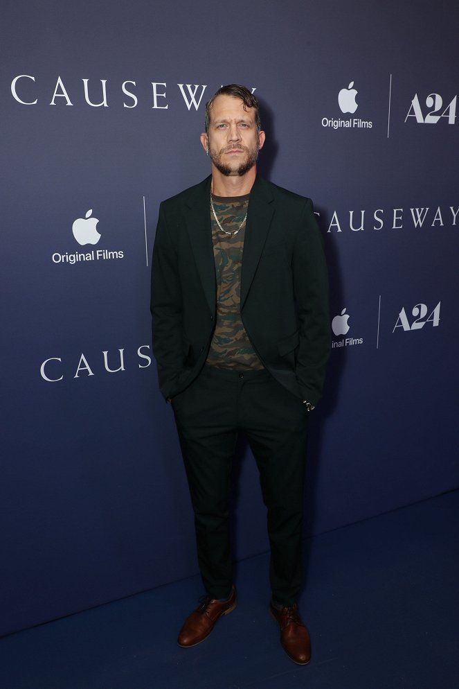 Causeway - Events - Apple Original Films and A24 special screening of “Causeway” at The Metrograph Theatre" on February11, 2022 - Russell Harvard