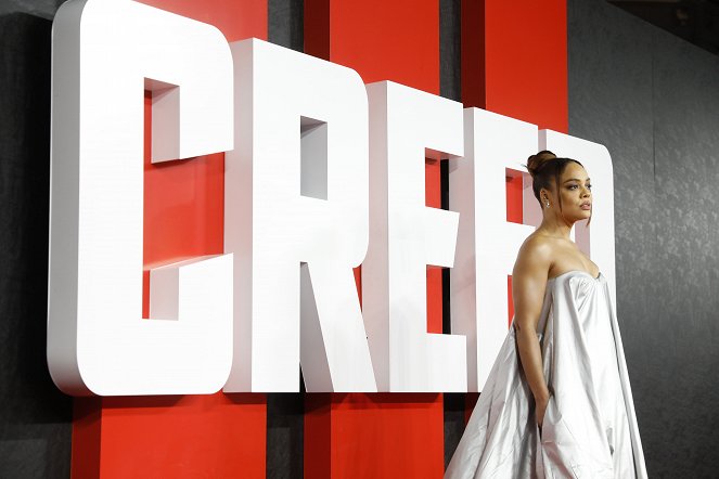 Creed III - Events - The European Premiere Of Creed III - Tessa Thompson