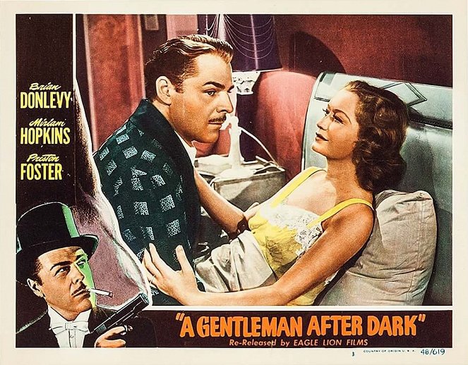 A Gentleman After Dark - Cartes de lobby