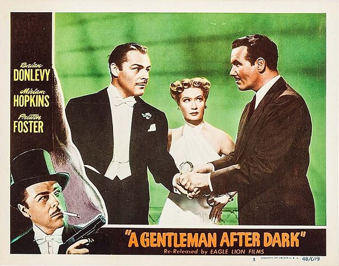 A Gentleman After Dark - Cartes de lobby