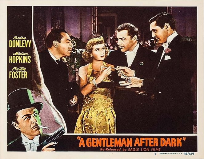 A Gentleman After Dark - Cartes de lobby