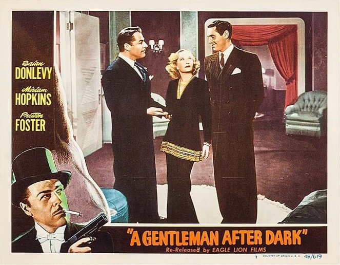A Gentleman After Dark - Lobbykaarten