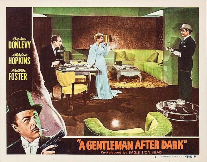 A Gentleman After Dark - Cartes de lobby