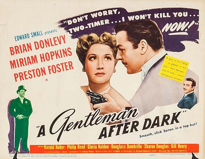 A Gentleman After Dark - Lobbykaarten