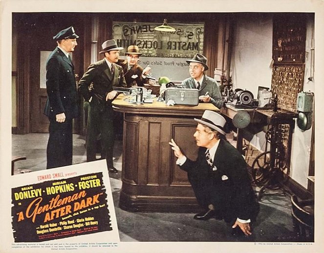 A Gentleman After Dark - Lobby Cards