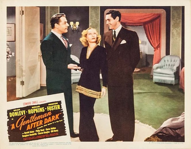 A Gentleman After Dark - Lobby Cards