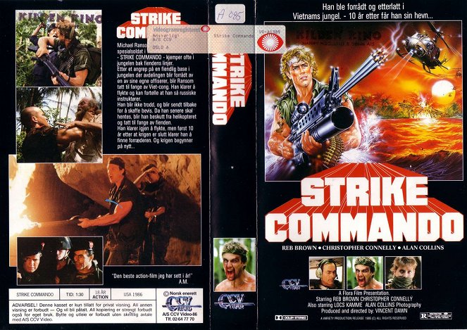 Strike Commando - Carátulas