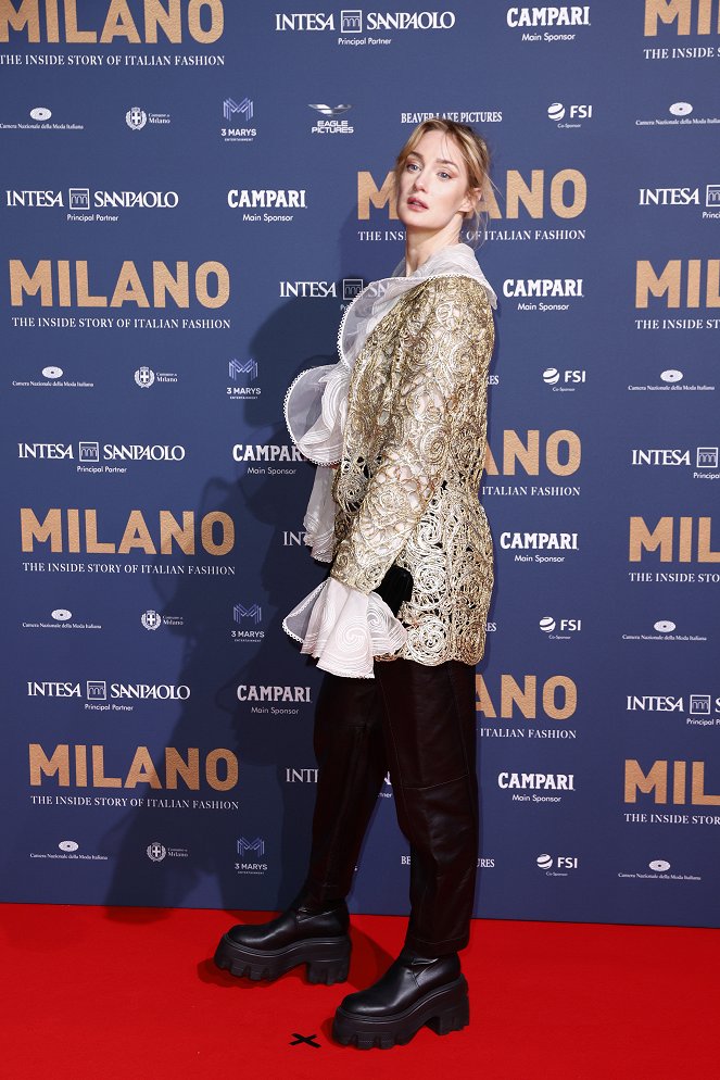 Milano: The Inside Story of Italian Fashion - Z imprez - "Milano: The Inside Story Of Italian Fashion" Red Carpet Premiere - Eva Riccobono