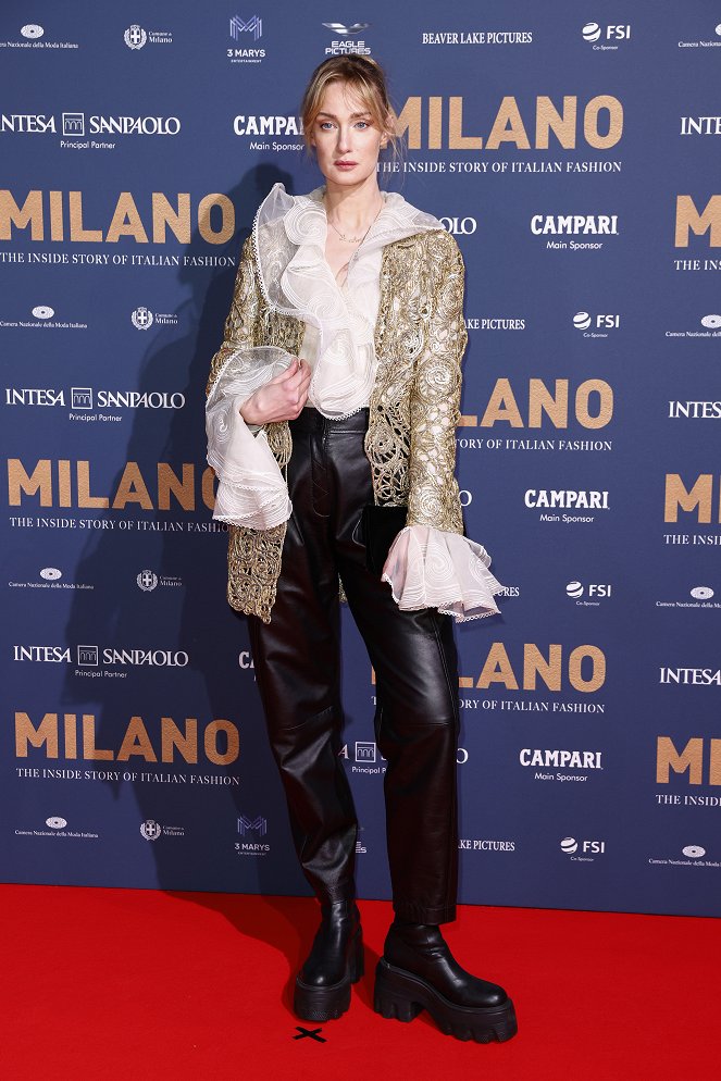 Milano: The Inside Story of Italian Fashion - Rendezvények - "Milano: The Inside Story Of Italian Fashion" Red Carpet Premiere - Eva Riccobono