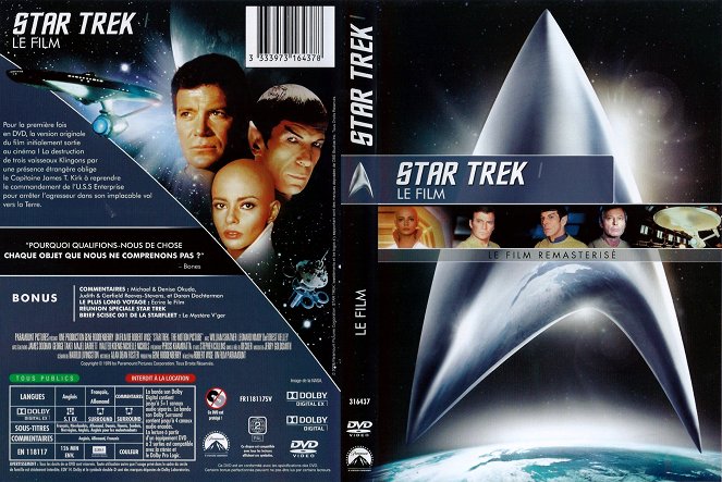 Star Trek: La película - Carátulas