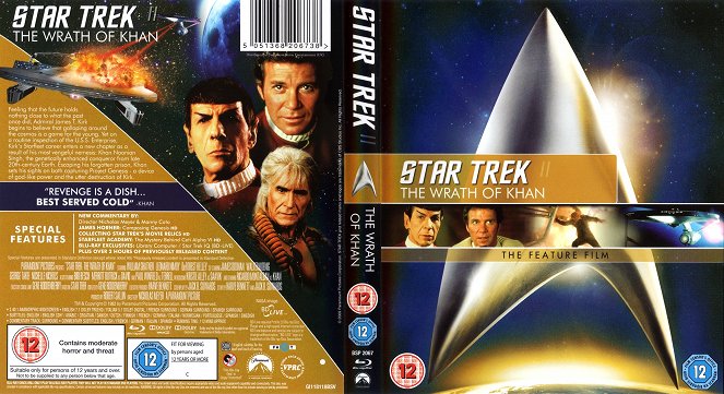 Star Trek II - La ira de Khan - Carátulas