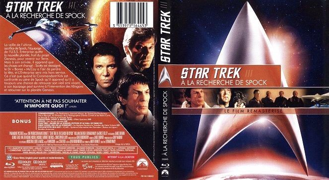Star Trek III - En busca de Spock - Carátulas