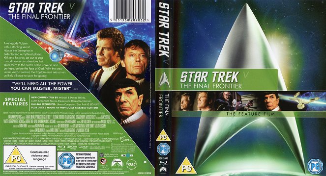 Star Trek V: A Última Fronteira - Capas