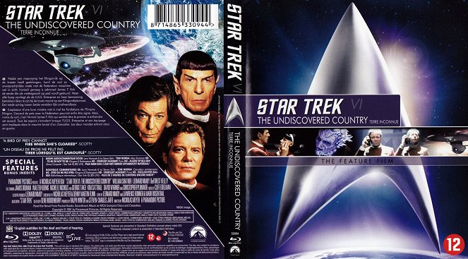 Star Trek 6. - A nem ismert tartomány - Borítók