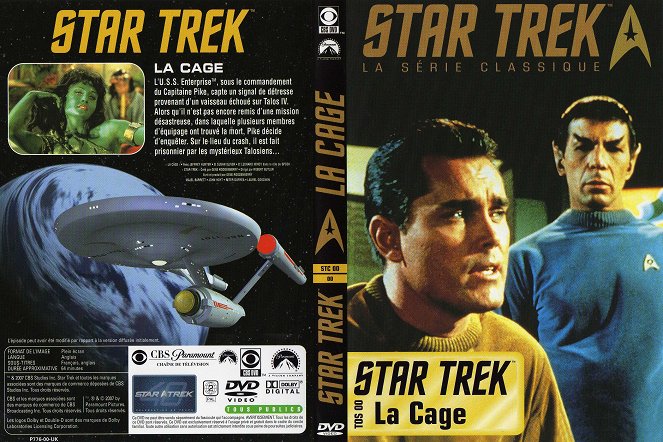 Star Trek: The Cage - Carátulas