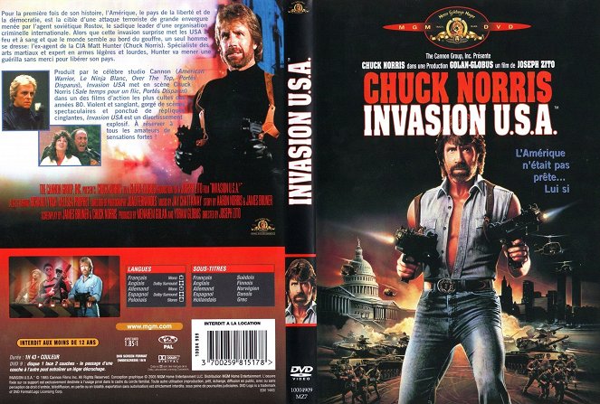 Invasion U.S.A. - Covers